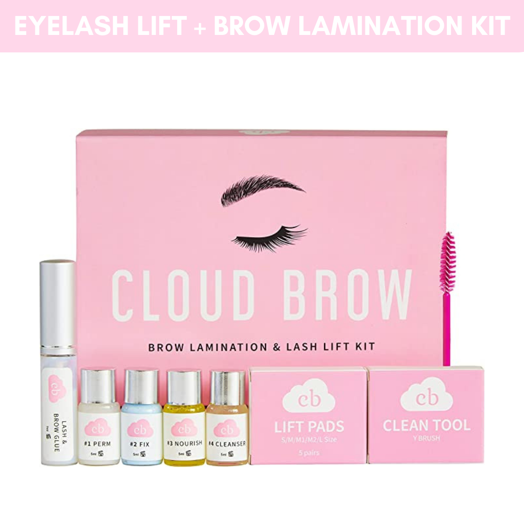 Certificate in Professional Beauty Services - Eyelash Lift and Brow Lamination Kit by Bombshell Beauty Academy.