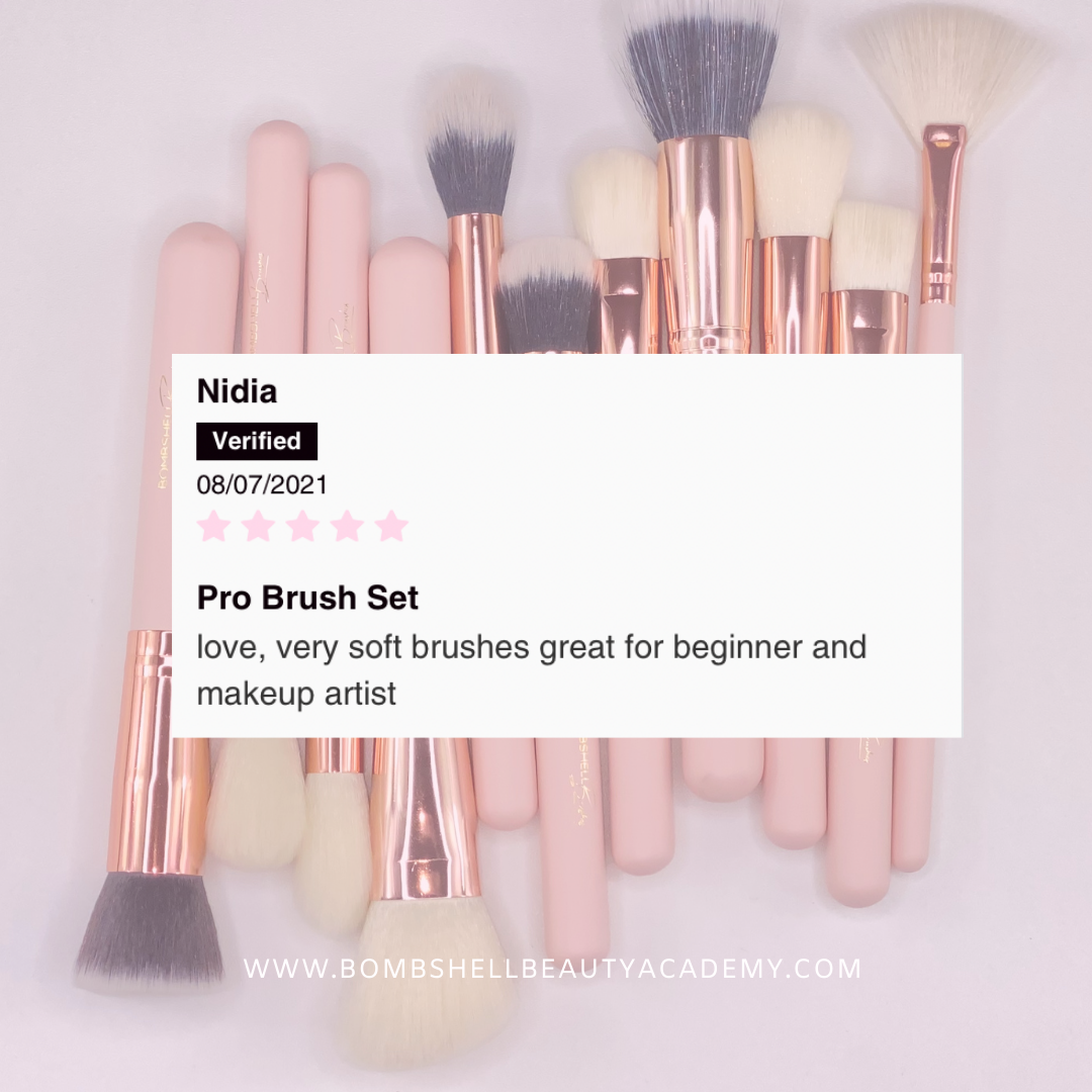 PRO BRUSH SET - 25pc - Makeup and Beauty Courses Online