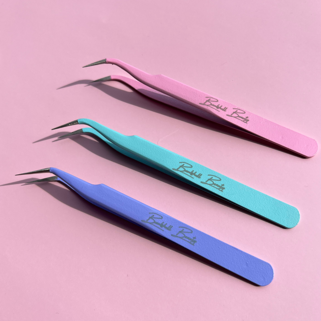 Perfectly Pastel Lash Tweezers - Makeup and Beauty Courses Online