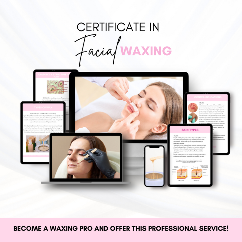 Certificate in Professional Waxing - Online Course Bundle