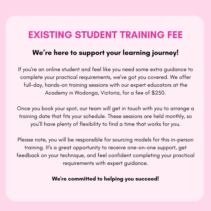 In Academy Pre-Made Volume Lash Course - Wodonga