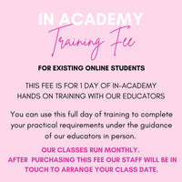 Training Fee - Existing Online Students - Makeup and Beauty Courses Online